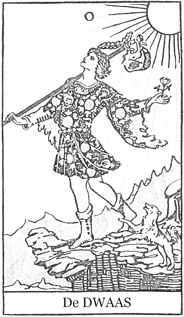 de-dwaas-kleurplaat